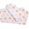 Euphoric Expression Pink & Orange Peace Sign Queen 4-Piece Sheet Set -Northlight Sales Store 810609047 810609048 A0 2 1