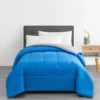 Euphoric Expression Blue Reversible King Comforter -Northlight Sales Store 810609519 810608618 810608619 A0 1
