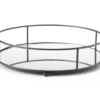 Black Mirrored Round Tray -Northlight Sales Store 810609566 A0