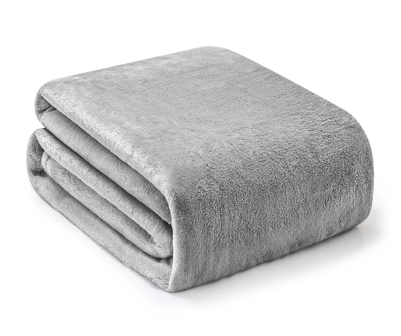 Gray Twin/Full Plush Velvet Blanket 3 Gray Twin/Full Plush Velvet Blanket