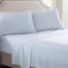 White & Blue Geo Tiles Sheet Set -Northlight Sales Store 810610461 A0 2