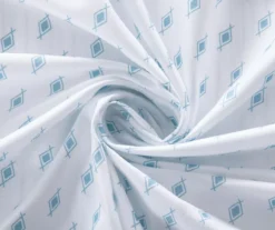 White & Blue Geo Tiles Sheet Set -Northlight Sales Store 810610461 A8 4