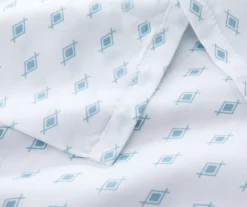 White & Blue Geo Tiles Sheet Set -Northlight Sales Store 810610462 A8 3