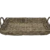 Brown Water Hyacinth Woven Decorative Tray, (14") 1 Brown Water Hyacinth Woven Decorative Tray, (14") -Northlight Sales Store 810612688 A0 1