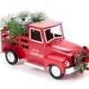 Santa's Workshop "Merry Christmas" Red Truck & Greenery Votive Candle Holder -Northlight Sales Store 810613332 A0 1