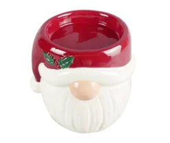 Santa Gnome Ceramic Candle Holder -Northlight Sales Store 810615082 A4