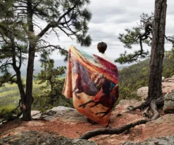 Brown Dawn Of Glory Horses Fleece Raschel Throw, (50" X 60") 8 Brown Dawn Of Glory Horses Fleece Raschel Throw, (50" X 60") -Northlight Sales Store 810616377 B0 3