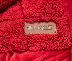 Red Box Quilt Sherpa Throw, (50" X 60") -Northlight Sales Store 810617280 A8 1