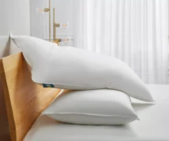 Serta White Medium-Firm Cotton-Down Pillow, 2-Pack -Northlight Sales Store 810617376 A8 2