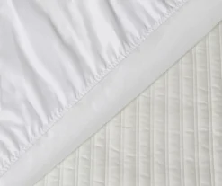 White Microfiber Waterproof Mattress Pad -Northlight Sales Store 810617433 A8 2