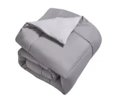 Down-Alternative Box-Quilt Reversible Comforter -Northlight Sales Store 810617459 A8 2
