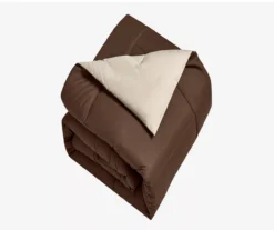 Down-Alternative Box-Quilt Reversible Comforter -Northlight Sales Store 810617466 A8 2