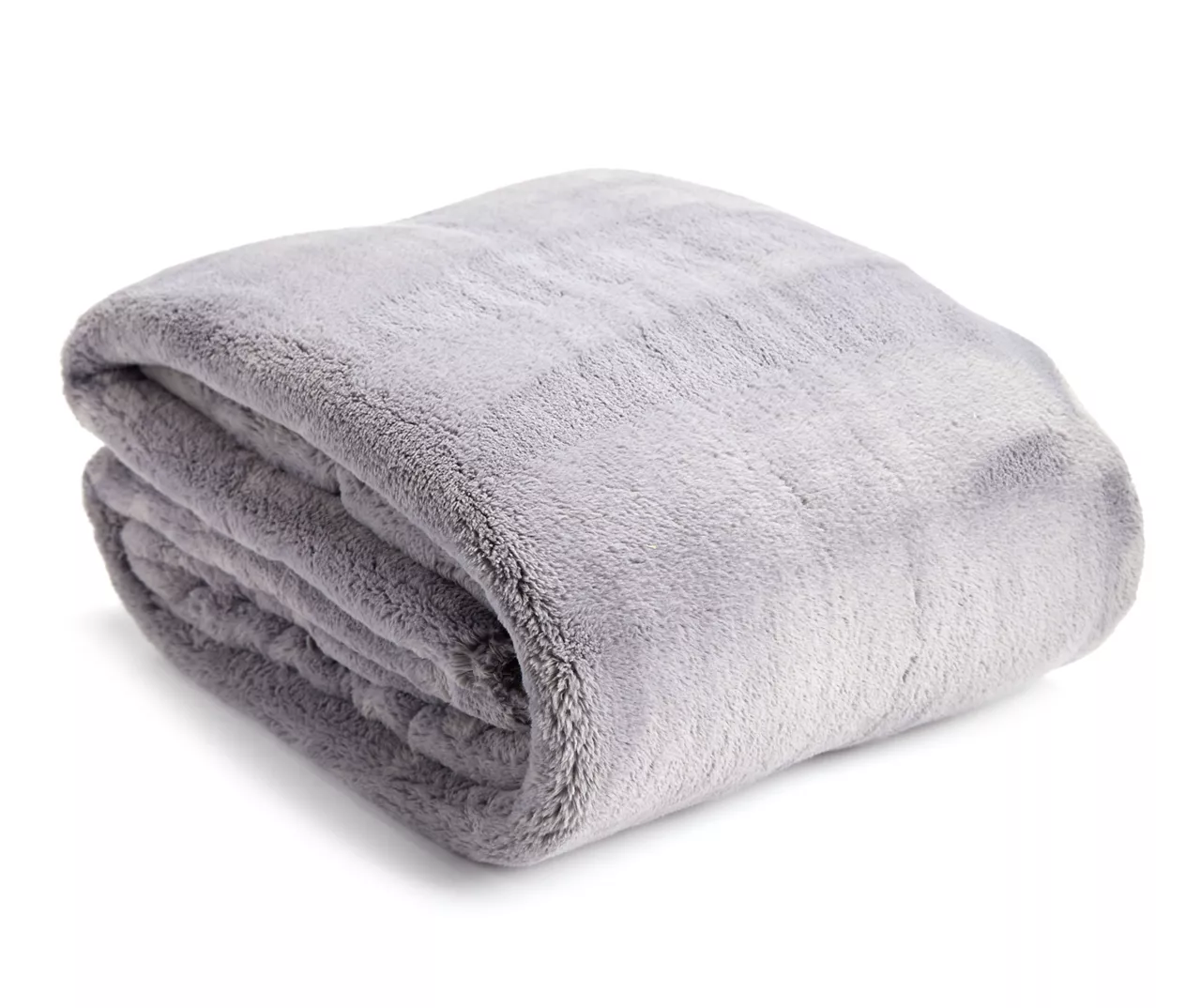 Gray Velvet Plush Throw, (50" X 60") 3 Gray Velvet Plush Throw, (50" X 60")