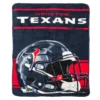 Houston Texans Navy Raschel Throw, (46" X 60") -Northlight Sales Store 810618702 A0 1