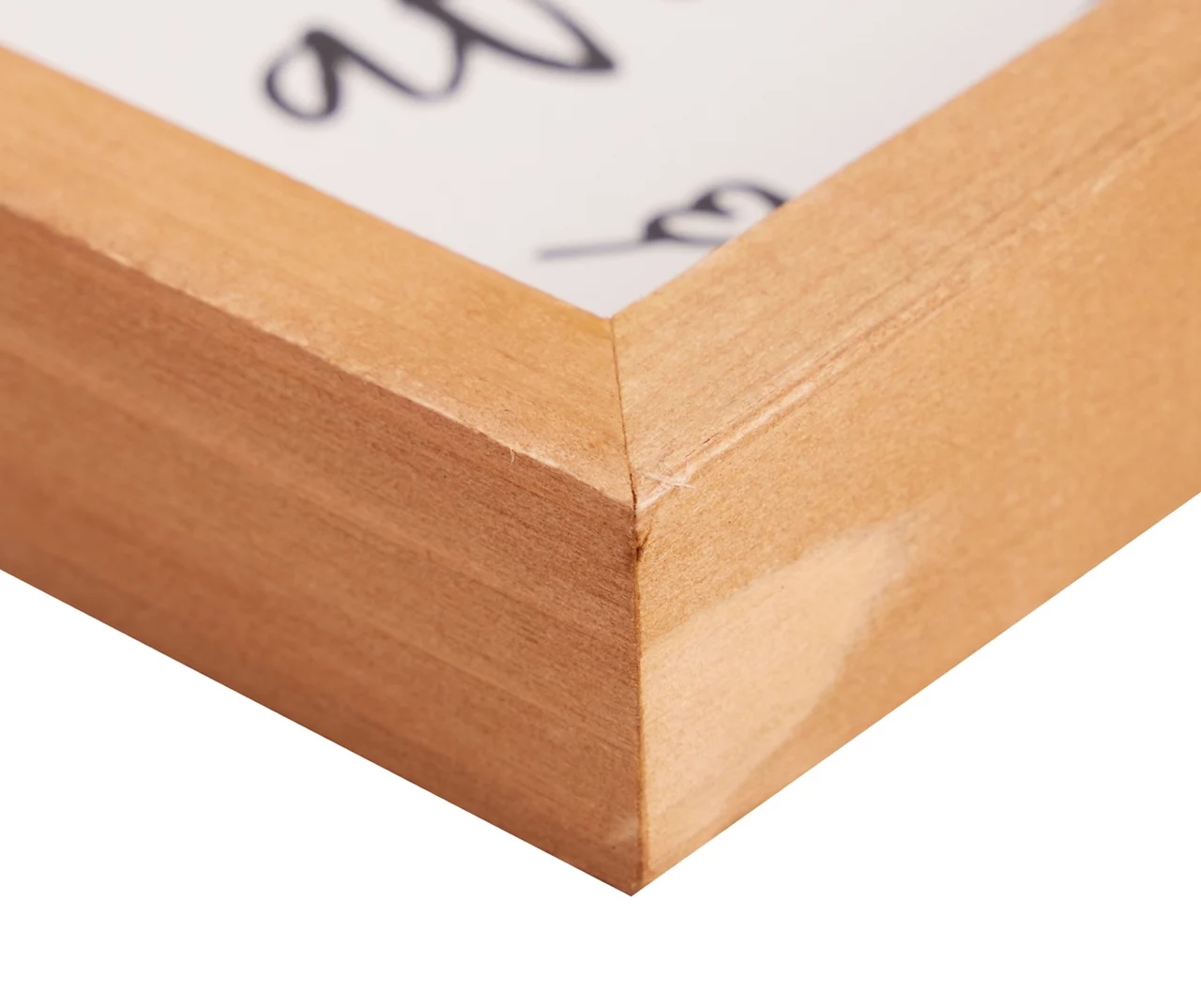 "Love You In The Morning" White Framed Wall Decor 4 "Love You In The Morning" White Framed Wall Decor - Image 2