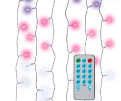 Glow-Up Music Sync LED Curtain Light Set, (3.5' X 5') 11 Glow-Up Music Sync LED Curtain Light Set, (3.5' X 5') -Northlight Sales Store 810621577 A0 3