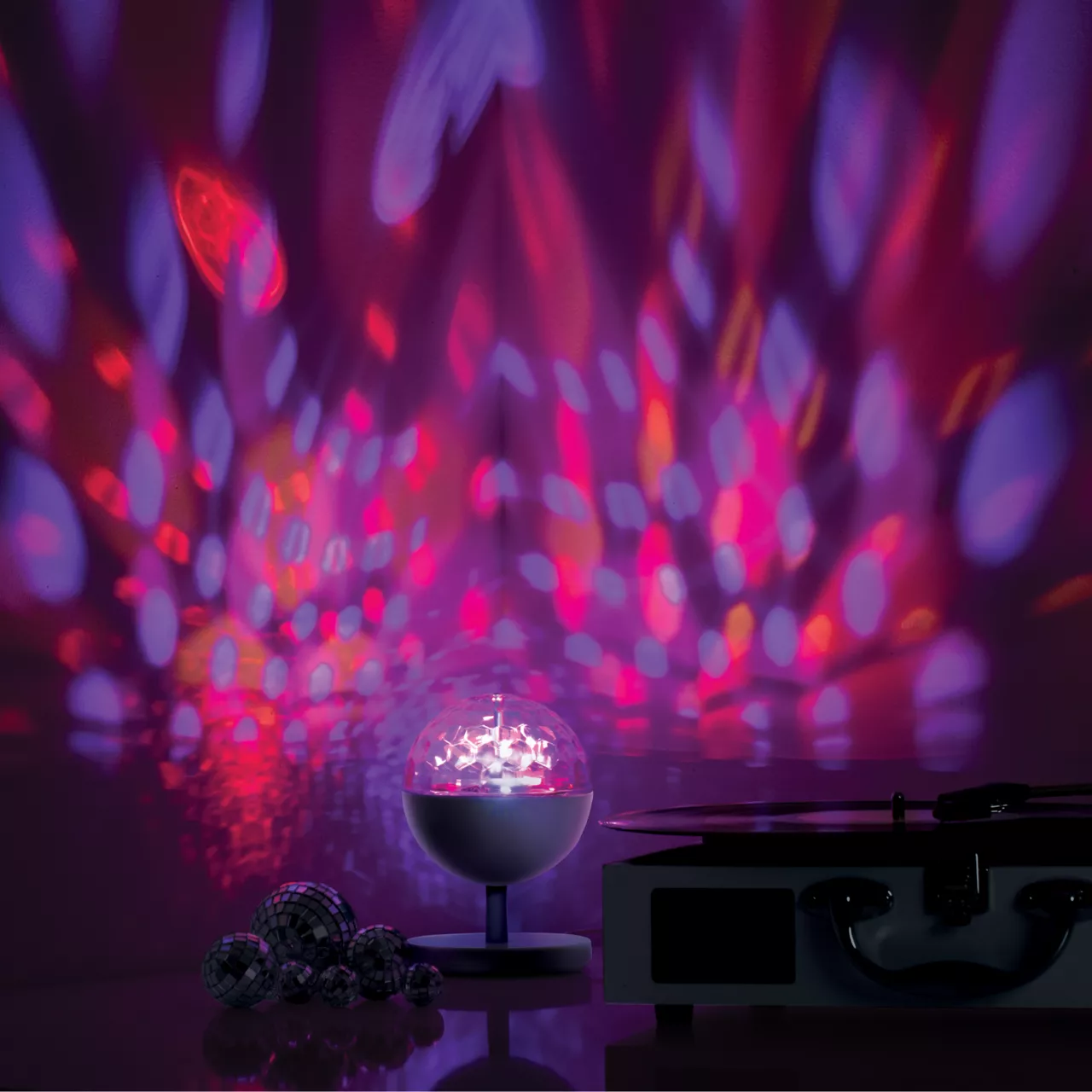 Glow-Up Multi-Color Sound-Reactive LED Party Light With Remote 4 Glow-Up Multi-Color Sound-Reactive LED Party Light With Remote - Image 2