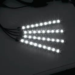 Glow-Up Car Glow Multi-Color Foot Well Light Set, 4-Count -Northlight Sales Store 810621594 A0 4