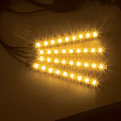 Glow-Up Car Glow Multi-Color Foot Well Light Set, 4-Count -Northlight Sales Store 810621594 A0 5