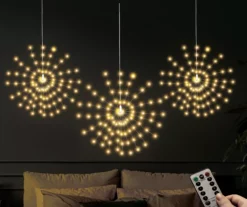 Glow-Up Warm White LED Firework Light With Remote -Northlight Sales Store 810621602 A0 2