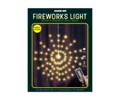 Glow-Up Warm White LED Firework Light With Remote -Northlight Sales Store 810621602 P0