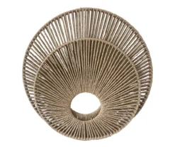 Round Rope 2-Piece Wall Decor Set