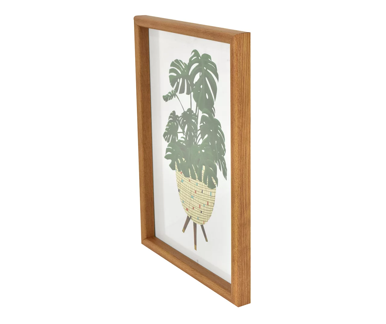 Monstera In Planter Framed Art, (12" X 16") 4 Monstera In Planter Framed Art, (12" X 16") - Image 2