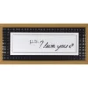 "P.S. I Love You" Rattan Weave Framed Wall Decor -Northlight Sales Store 810628826 A0