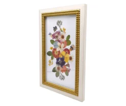 Flower Bunch Double Beaded Frame Art, (10" X 16") -Northlight Sales Store 810628844 A1