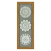 Silkscreen Doilies Framed Glass Wall Decor -Northlight Sales Store 810628854 A0