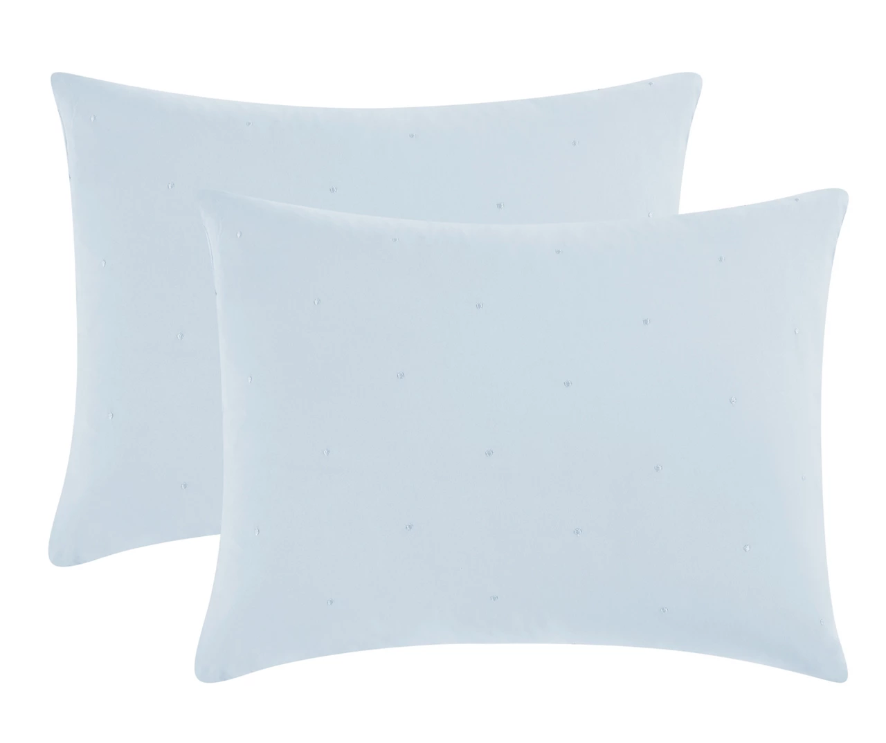 Mineral Blue Stitch-Tufted Comforter Set 4 Mineral Blue Stitch-Tufted Comforter Set - Image 2