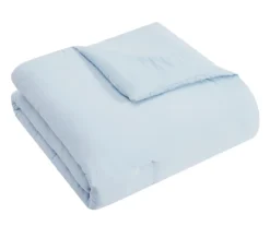 Mineral Blue Stitch-Tufted Comforter Set 9 Mineral Blue Stitch-Tufted Comforter Set -Northlight Sales Store 810641782 810641781 A8 4