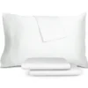 Irving Park White Sateen 1000-Thread Count King 4-Piece Sheet Set -Northlight Sales Store 810660771 A0 1