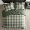 Chance Olive Plaid Twin XL 2-Piece Comforter Set 1 Chance Olive Plaid Twin XL 2-Piece Comforter Set -Northlight Sales Store 810666881 A0 1