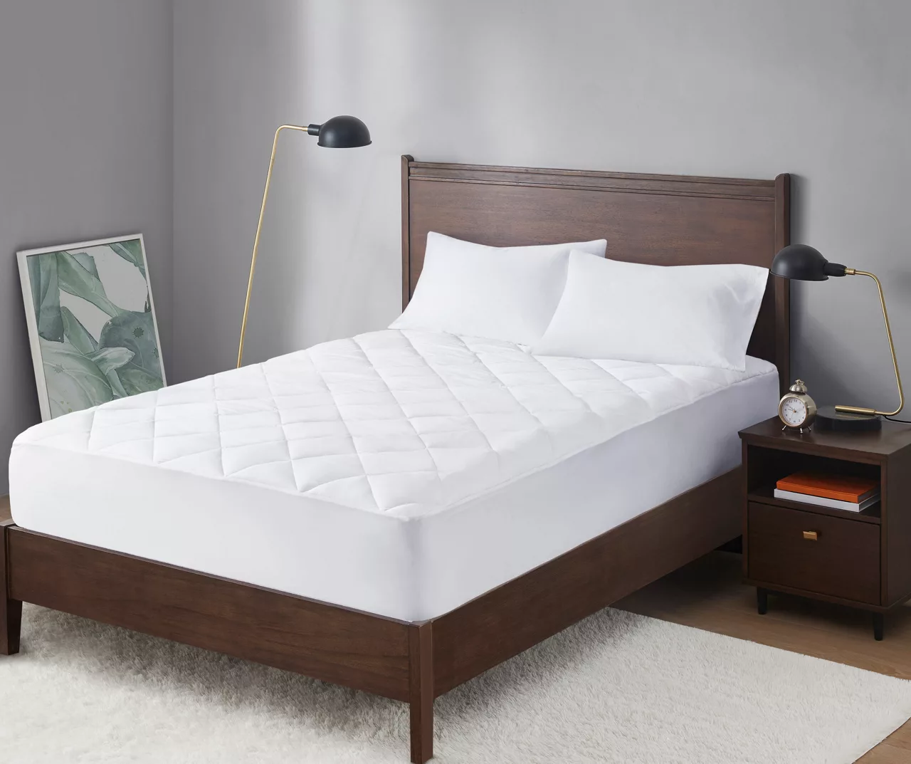 White Energy Recovery Waterproof Mattress Pad 4 White Energy Recovery Waterproof Mattress Pad - Image 2