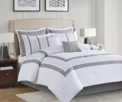 Elmore Bordered Comforter Set -Northlight Sales Store 810679983 810679984 810679985 A1 3