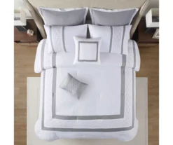 Elmore Bordered Comforter Set -Northlight Sales Store 810679983 810679984 810679985 A4 4