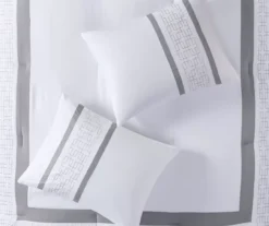 Elmore Bordered Comforter Set -Northlight Sales Store 810679983 810679984 810679985 A8 9