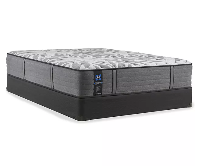 Sealy Posturepedic Plus Satisfied II California King Tight Top Firm Mattress & Box Spring Set 3 Sealy Posturepedic Plus Satisfied II California King Tight Top Firm Mattress & Box Spring Set