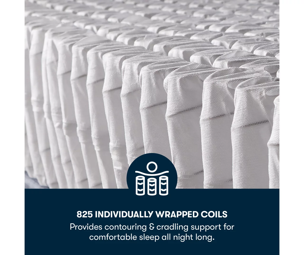 Serta Royal Hills Twin Medium Mattress & Box Spring Set, ICollection Perfect Sleeper 9 Serta Royal Hills Twin Medium Mattress & Box Spring Set, ICollection Perfect Sleeper - Image 7