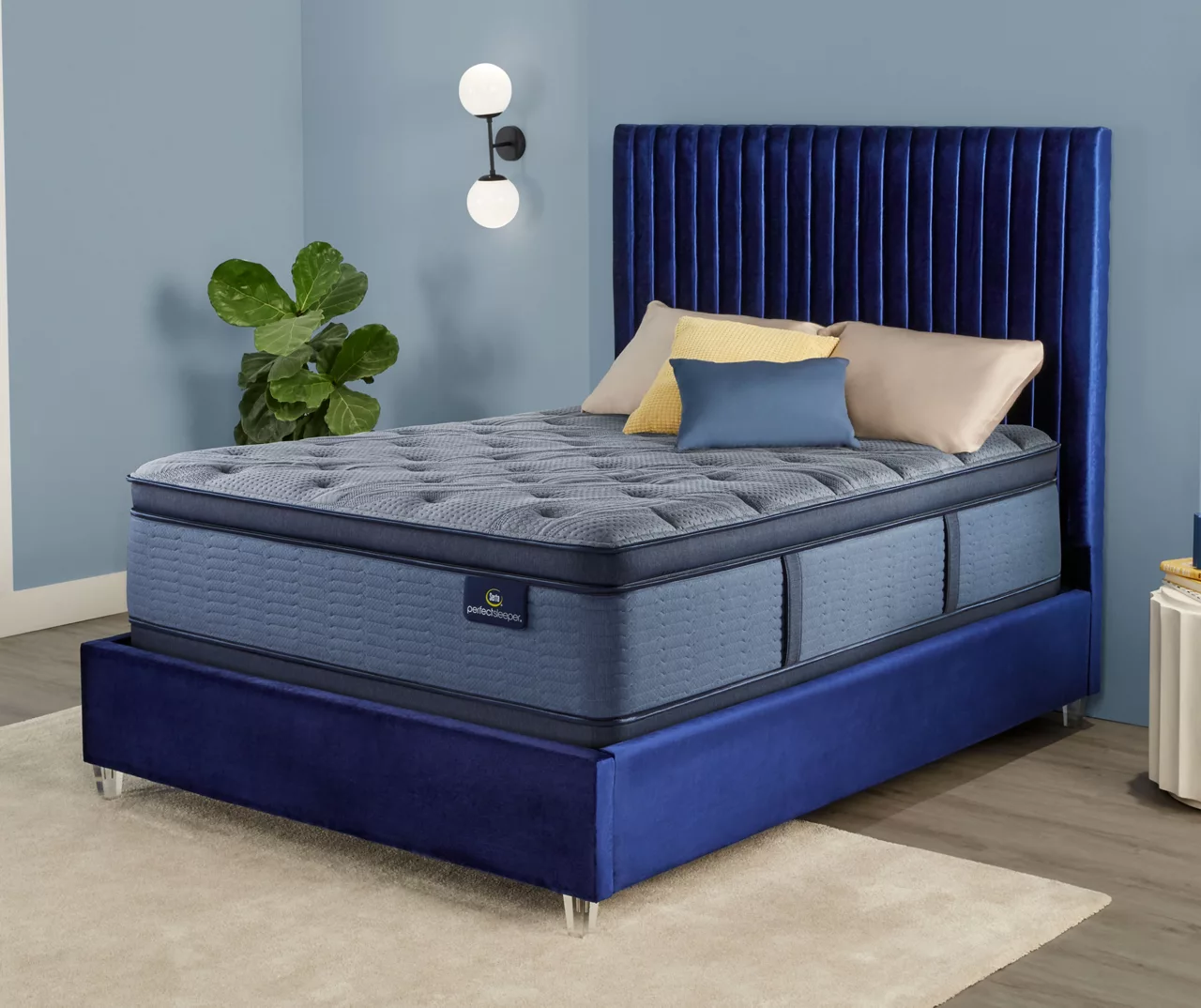 Broyhill By Serta Springdale Queen Firm Mattress & Low Profile Box Spring Set, ICollection Perfect Sleeper Pillow Top 4 Broyhill By Serta Springdale Queen Firm Mattress & Low Profile Box Spring Set, ICollection Perfect Sleeper Pillow Top - Image 2
