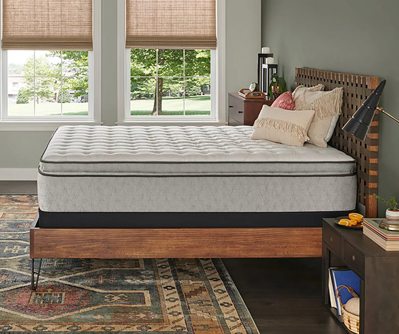 Sealy Dean California King Euro Pillow Top Mattress & Low Profile Box Spring Set 4 Sealy Dean California King Euro Pillow Top Mattress & Low Profile Box Spring Set - Image 2