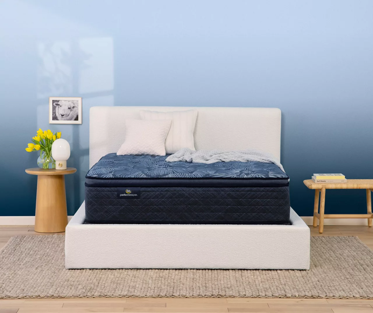 Serta Perfect Sleeper Oasis Sleep 14.5" Full Medium Pillow Top Mattress & Box Spring Set 4 Serta Perfect Sleeper Oasis Sleep 14.5" Full Medium Pillow Top Mattress & Box Spring Set - Image 2