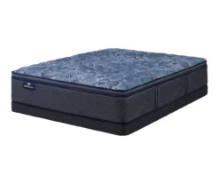 Serta Perfect Sleeper Oasis Sleep 14.5" Full Medium Pillow Top Mattress & Low Profile Box Spring Set