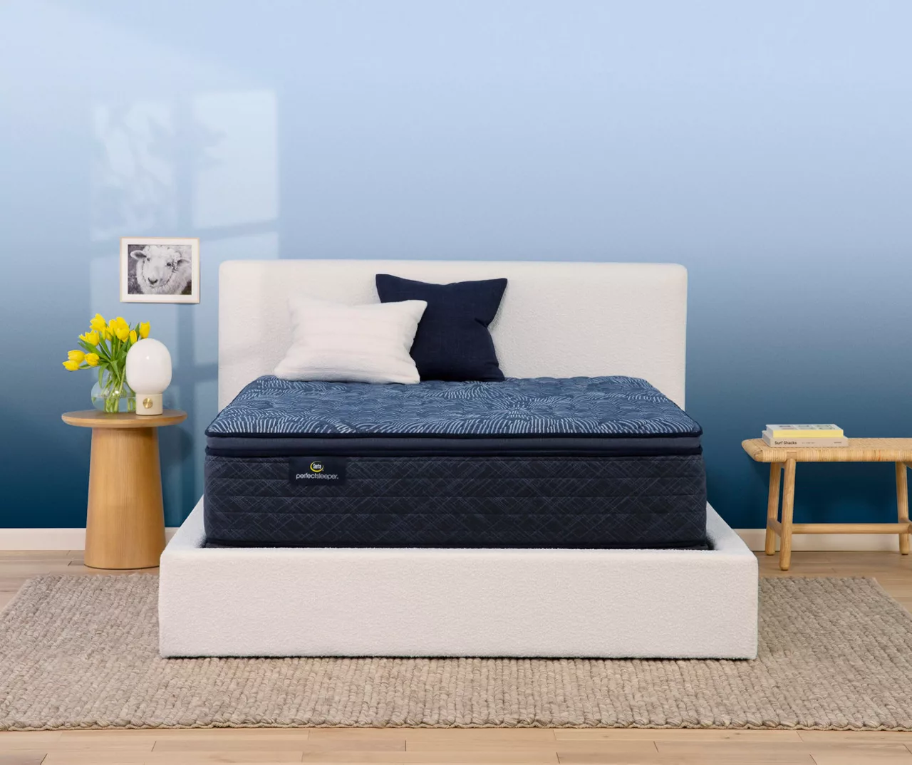 Serta Perfect Sleeper Oasis Sleep 14.5" Full Firm Pillow Top Mattress & Box Spring Set 4 Serta Perfect Sleeper Oasis Sleep 14.5" Full Firm Pillow Top Mattress & Box Spring Set - Image 2