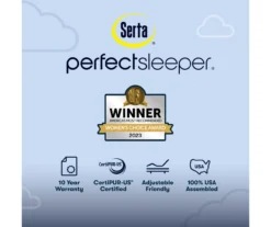 Serta Perfect Sleeper Oasis Sleep 12" California King Extra Firm Mattress & Low Profile Box Spring Set -Northlight Sales Store combo980036 7