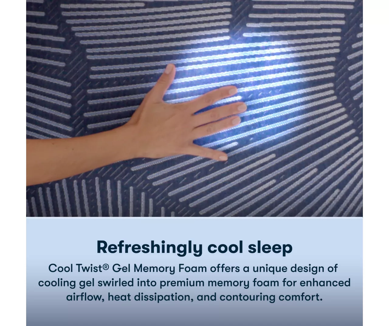 Serta Perfect Sleeper Pacific Peace Hybrid 12" Twin Firm Mattress & Box Spring Set 6 Serta Perfect Sleeper Pacific Peace Hybrid 12" Twin Firm Mattress & Box Spring Set - Image 4