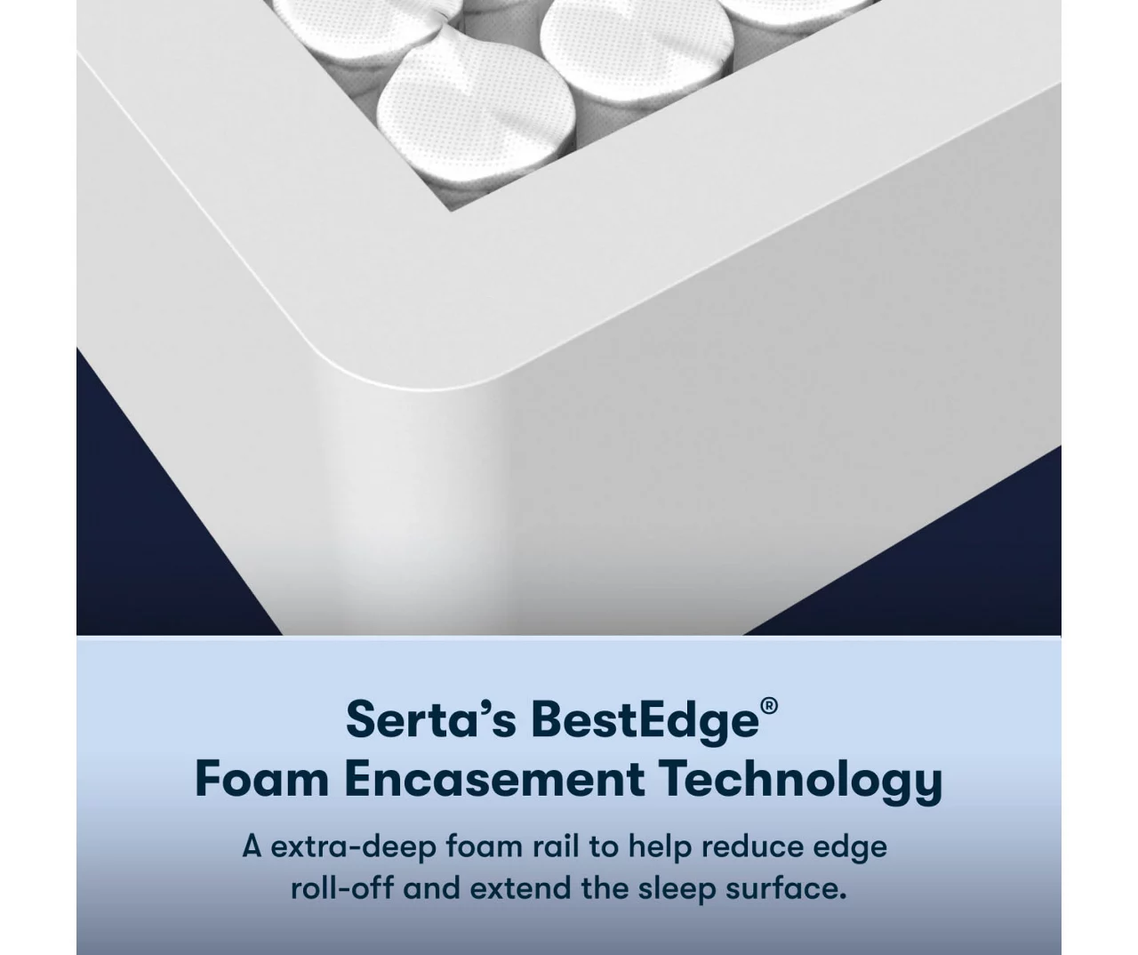 Serta Perfect Sleeper Pacific Peace Hybrid 12" California King Medium Mattress & Box Spring Set 7 Serta Perfect Sleeper Pacific Peace Hybrid 12" California King Medium Mattress & Box Spring Set - Image 5