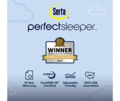 Serta Perfect Sleeper Radiant Rest Hybrid 14" Full Plush Mattress & Box Spring Set -Northlight Sales Store combo980065 7