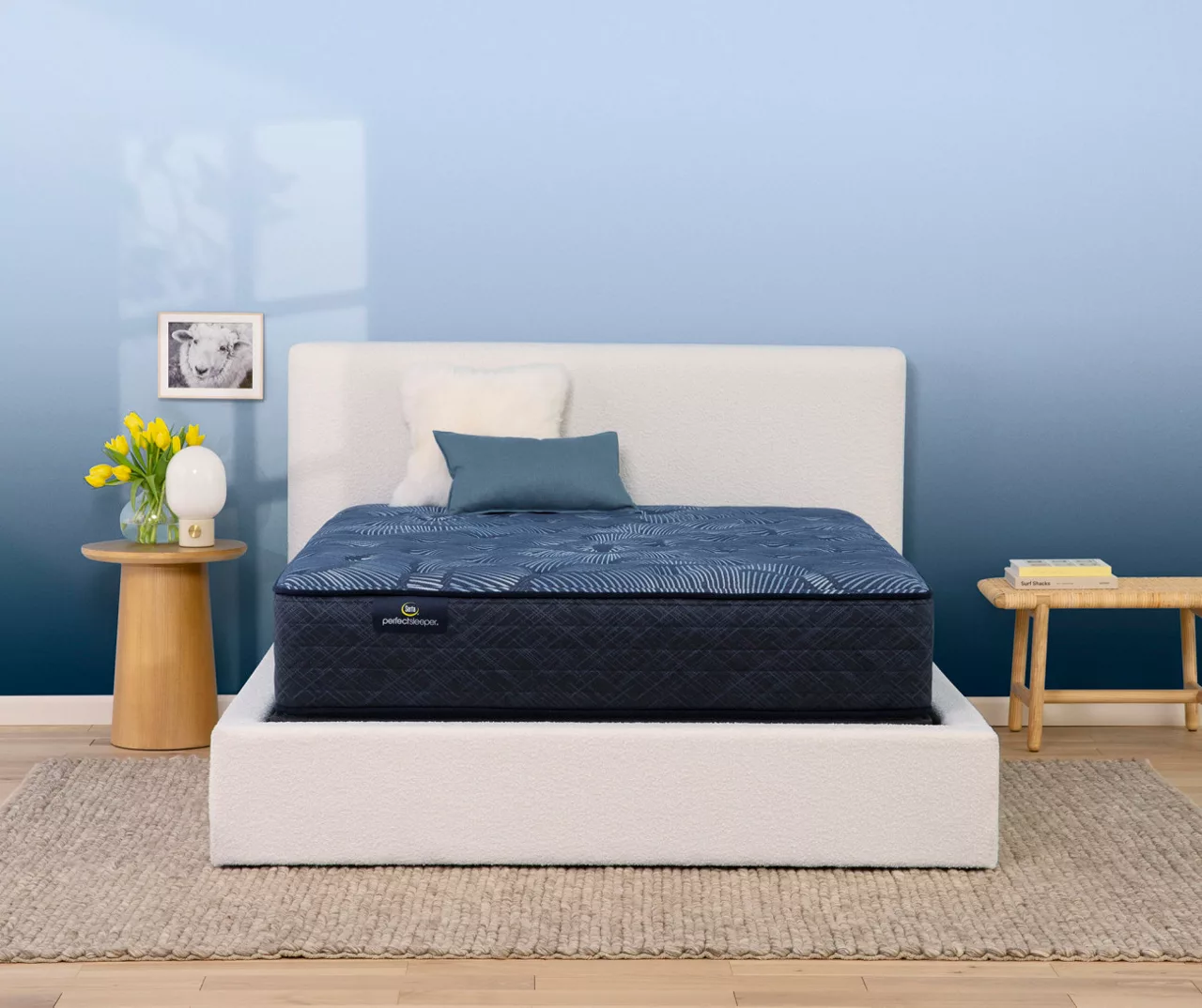 Serta Perfect Sleeper Oasis Sleep 13.25" King Plush Mattress & Box Spring Set 4 Serta Perfect Sleeper Oasis Sleep 13.25" King Plush Mattress & Box Spring Set - Image 2